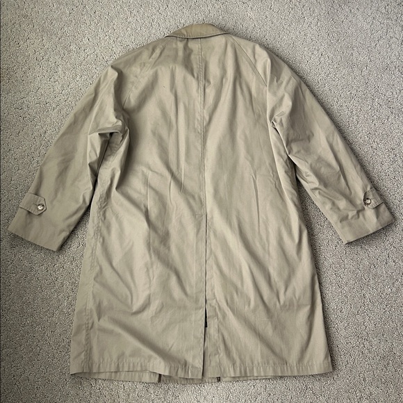 Vintage Clipper Mist Trench Coat All Weather Jacket by LondonTown Tan Men’s 42R - Picture 14 of 14